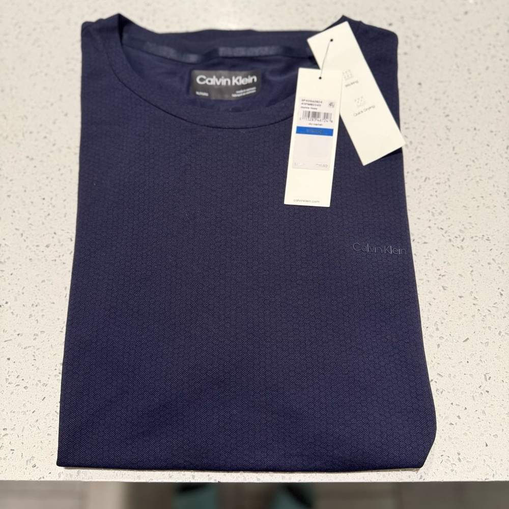 Calvin Klein Blue short Sleeve Tee